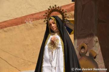 Misa y procesión religiosa en La Viña (Foto Francisco Javier Santana)